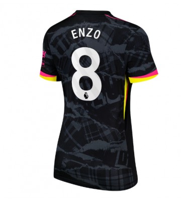 Chelsea Enzo Fernandez #8 Tercera Equipación Mujer 2024-25 Manga Corta